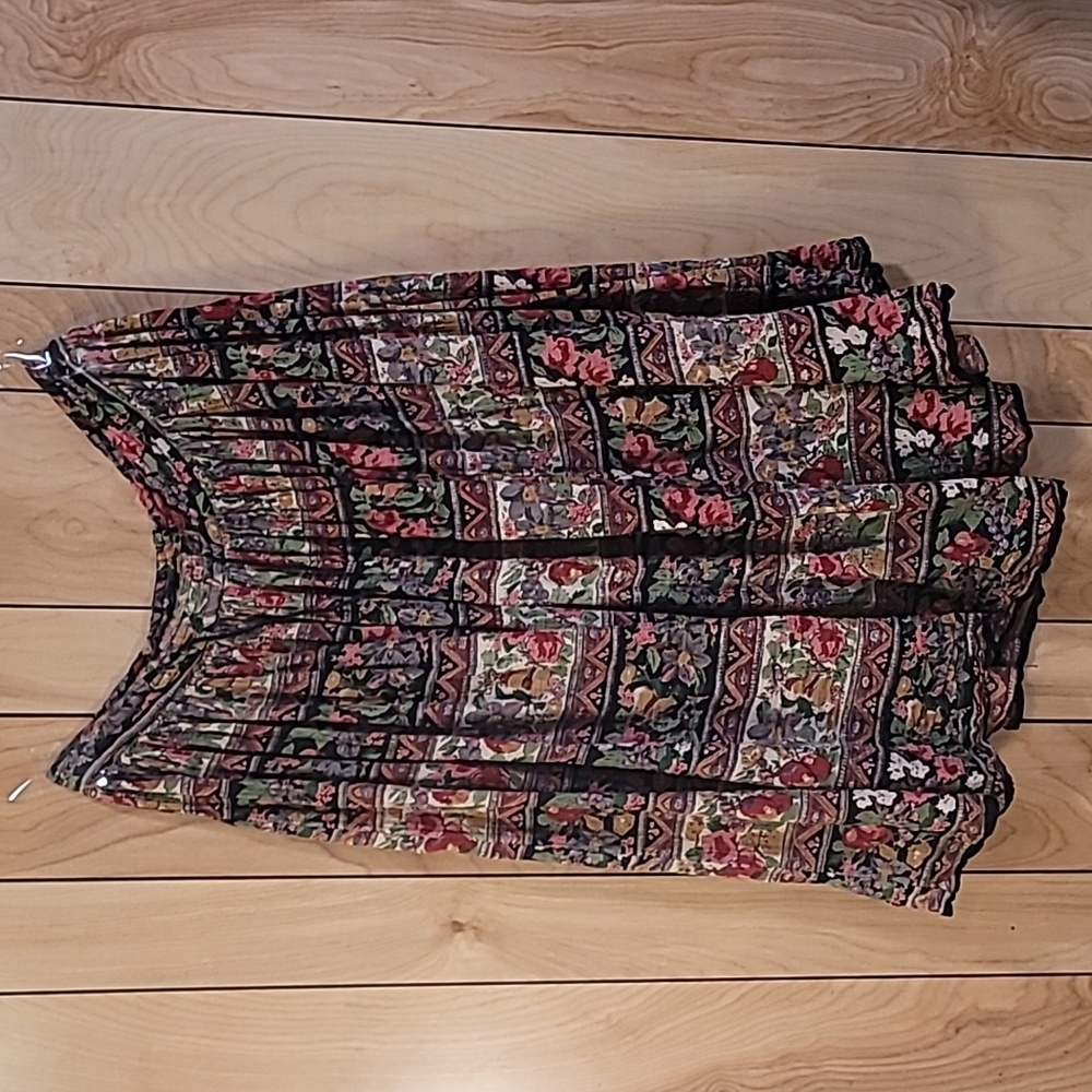 Floral Bohemian Women's Skirt